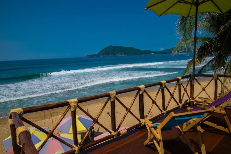 Hostal Olas Altas Манзанило Екстериор снимка
