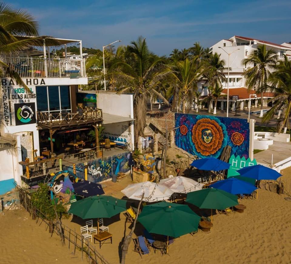 Hostal Olas Altas Манзанило Екстериор снимка